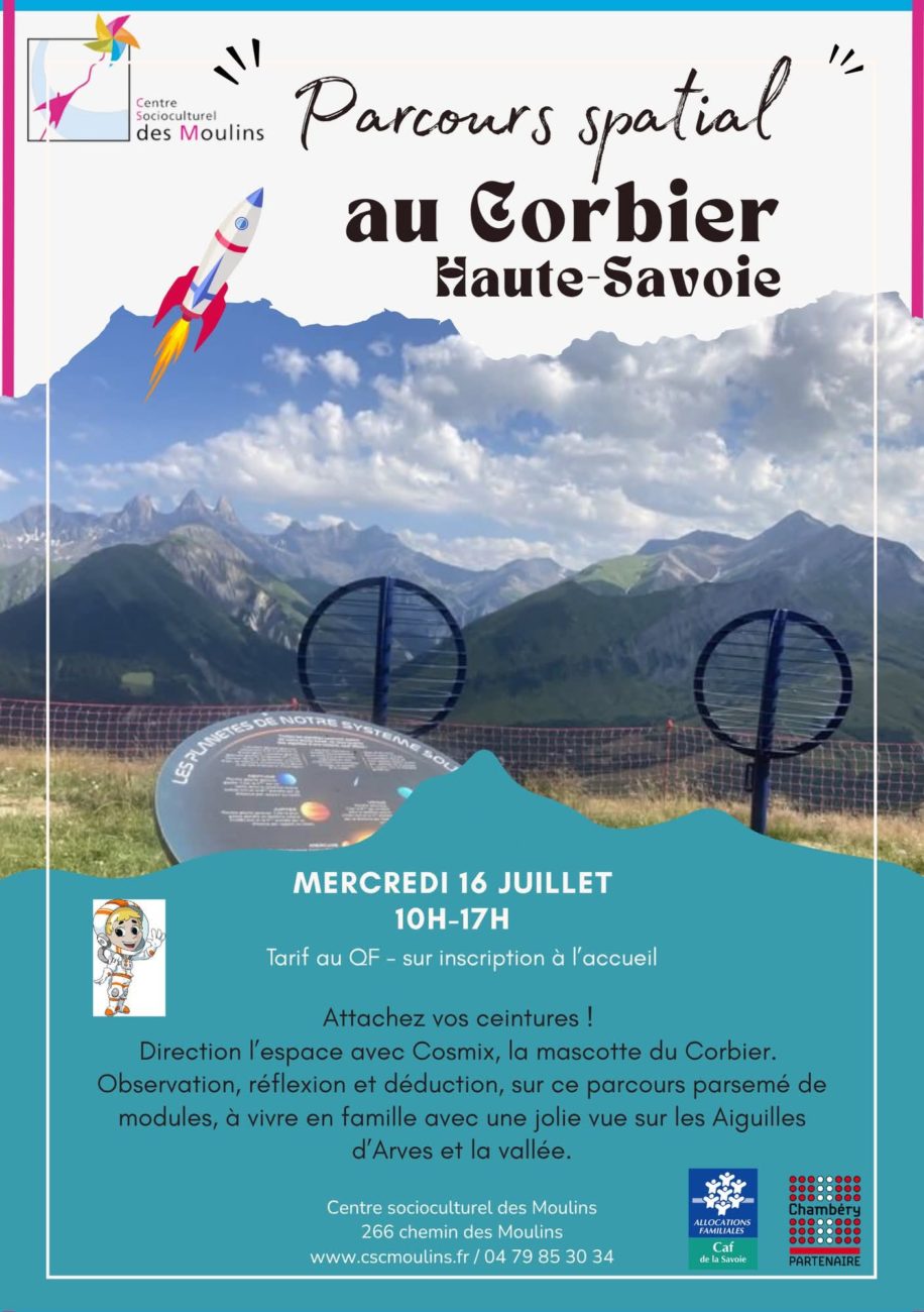 Familles en randonnée sur les sentiers avec vue sur les Aiguilles d’Arves, au cœur d’une sortie ludique mêlant découverte de la nature et activités pédagogiques.