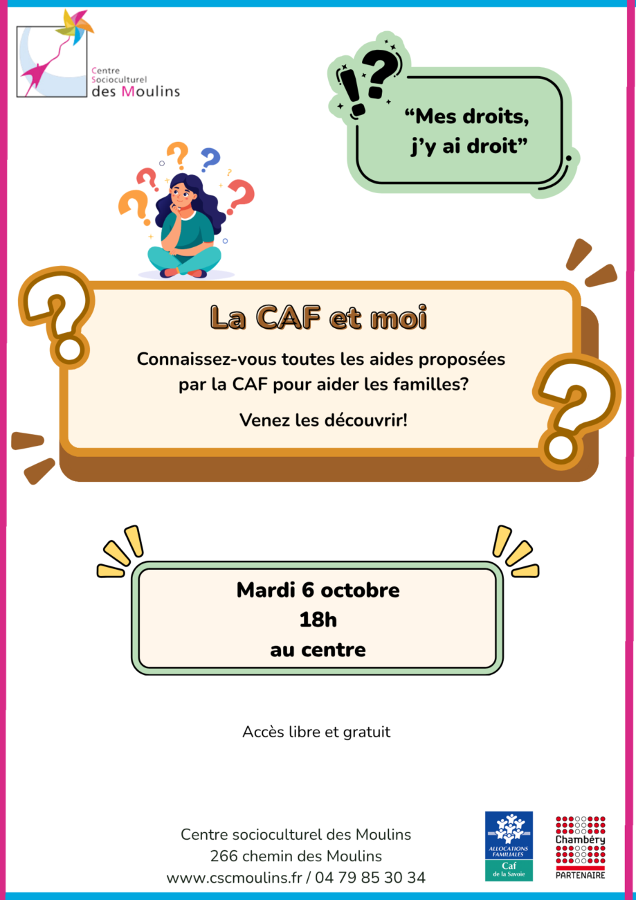 Des temps dédiés pour accéder à vos droits